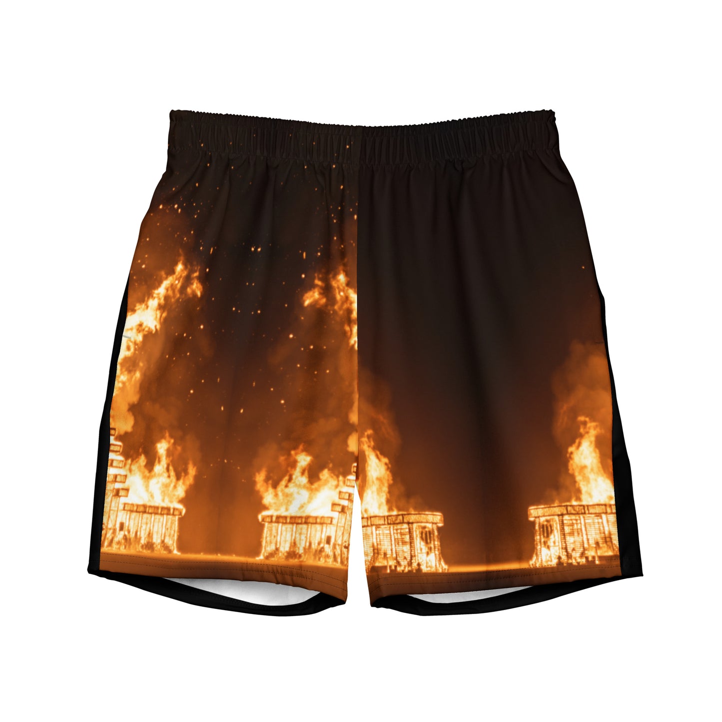 Fire Swim Trunks