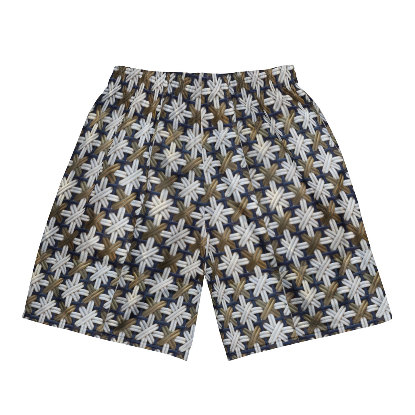 Cannage mesh shorts