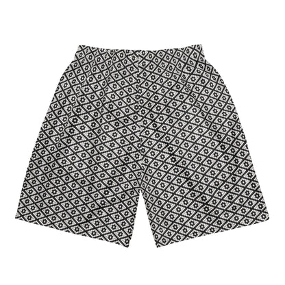 B&W Tile mesh shorts
