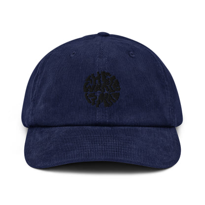 THE WORLD IS MAD Corduroy CAP By E*SURREALIST