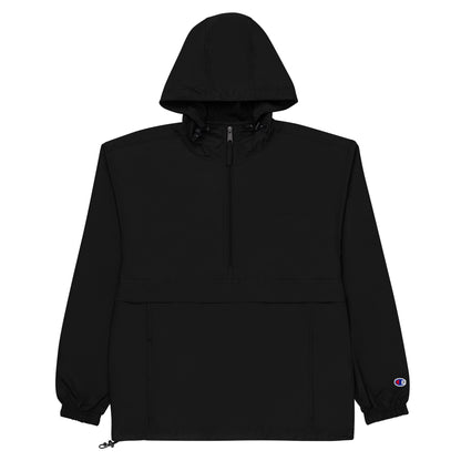Ultra-Compact Embroidered Packable Jacket