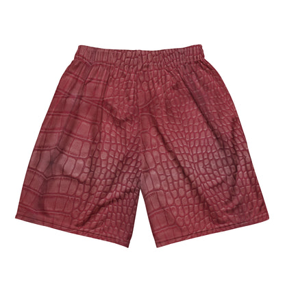 VOYOU RED SKIN Recycled Gym Shorts