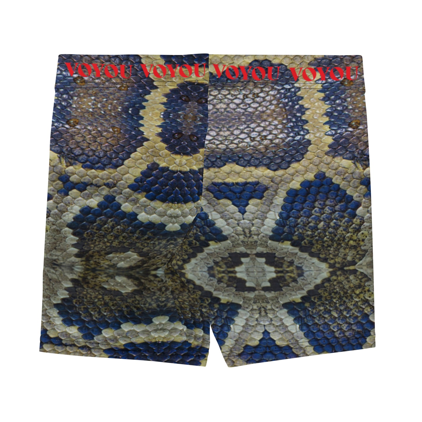 VOYOU Snake Skin Cycling Shorts