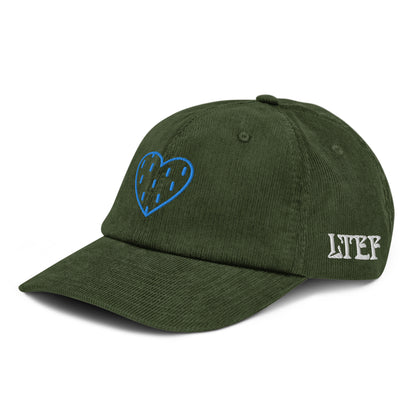 HAIRY HEART corduroy CAP