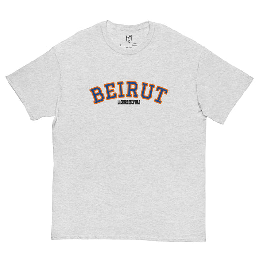 BEIRUT VARSITY T BLUE