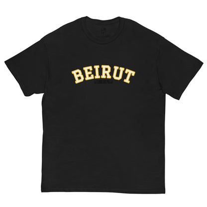 BEIRUT VARSITY T YELLOW