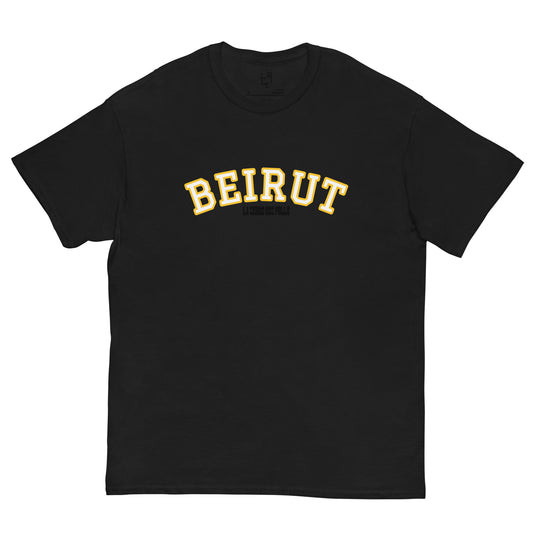 BEIRUT VARSITY T YELLOW